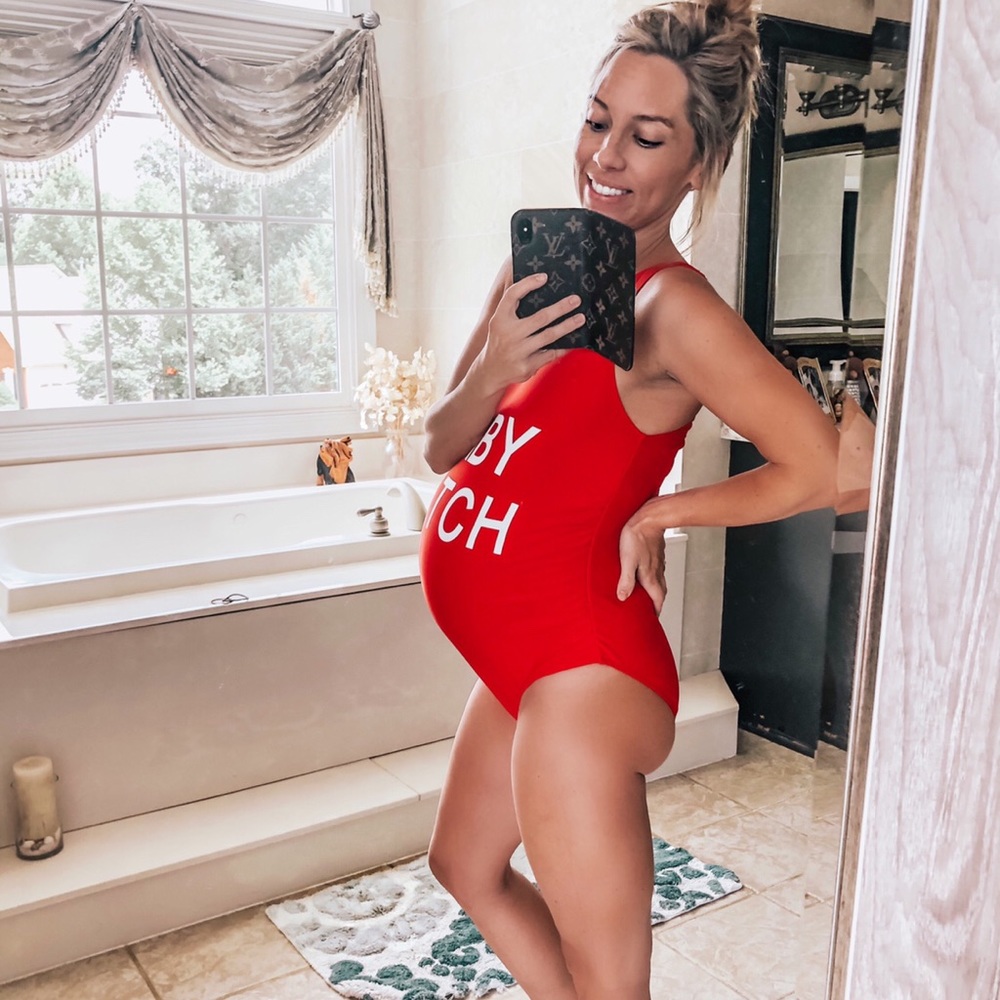 Never used maternity bathing suit